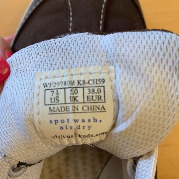 Keds Canvas Sneakers 7.5 - Picture 5 of 6